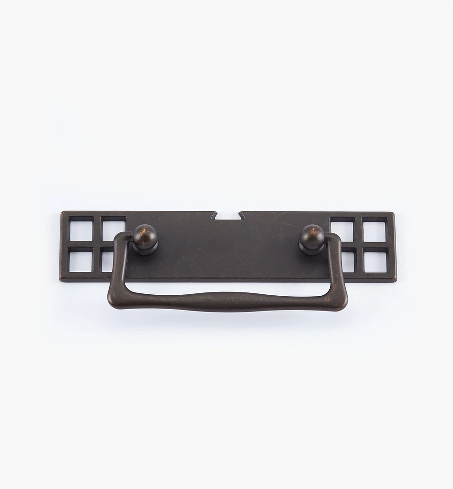 Arts and Crafts Handle with Backplate