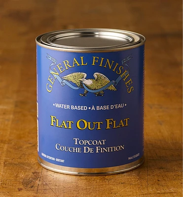 General Flat Out Flat Topcoat