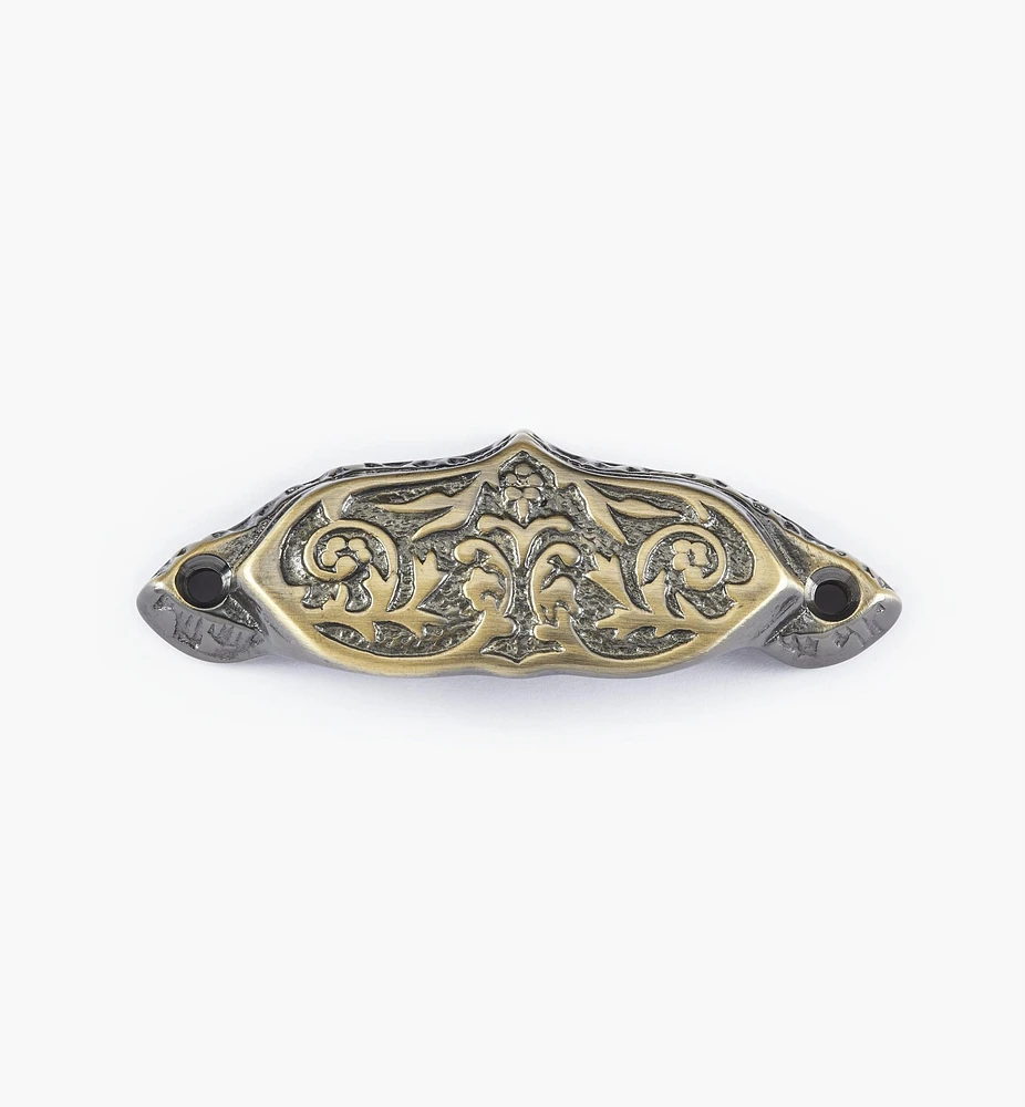 Cast Victorian Shell Pull