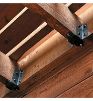 Ozco Joist Hangers for Outdoor Structures