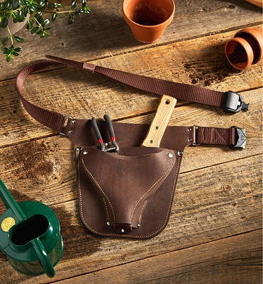 Make It Yourself Gardener's Leather Tool Belt Kit