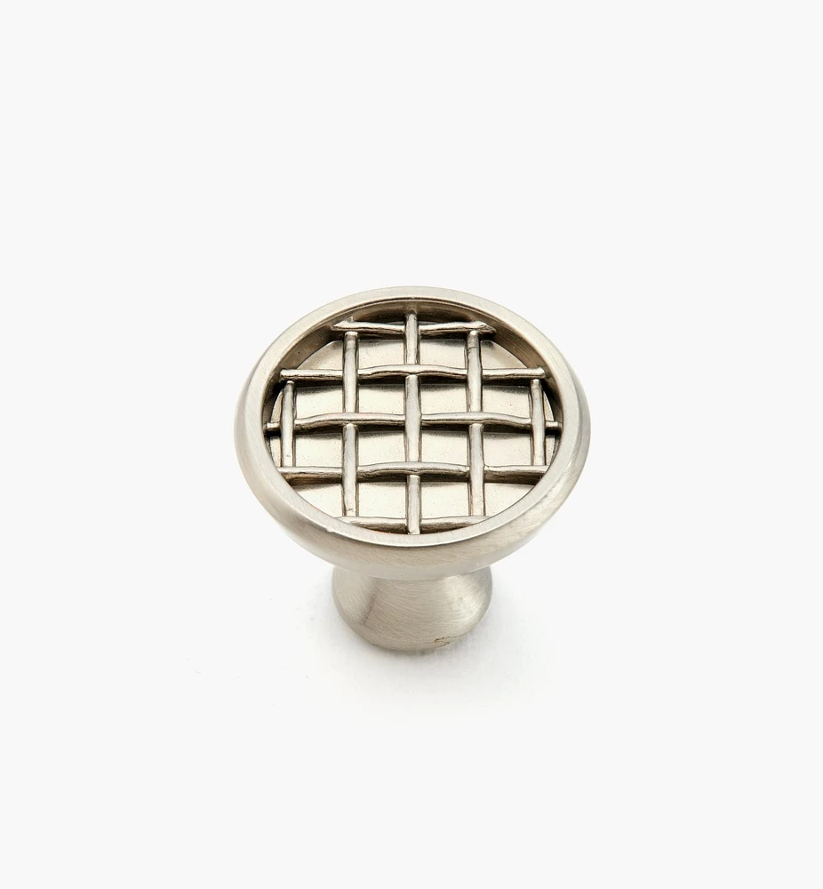 Weave Pattern Knob