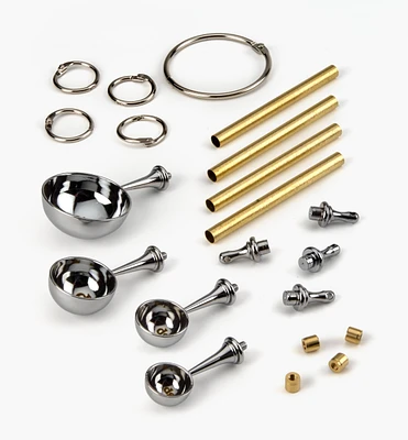 Turned Measuring Spoons Hardware