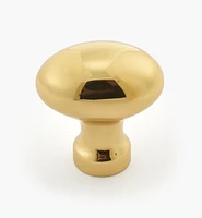 Brass Oval Knobs