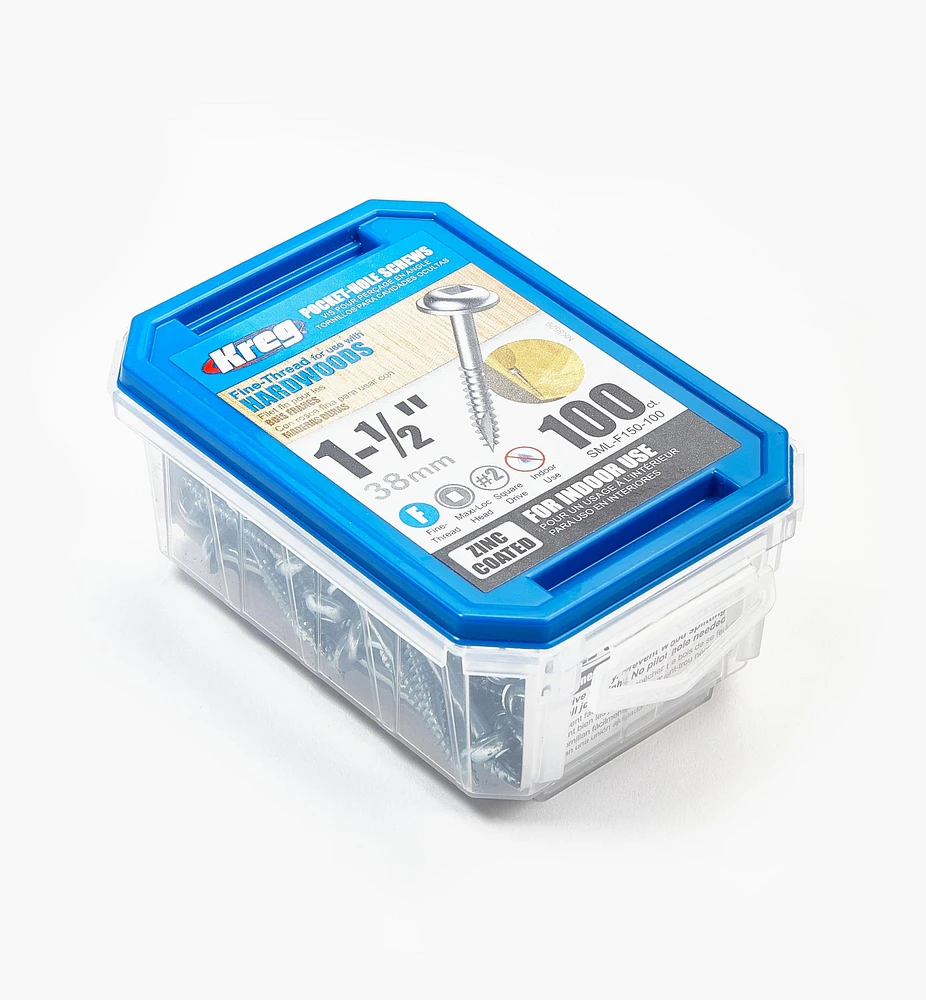 Kreg Washer-Style Head Pocket-Hole Screws