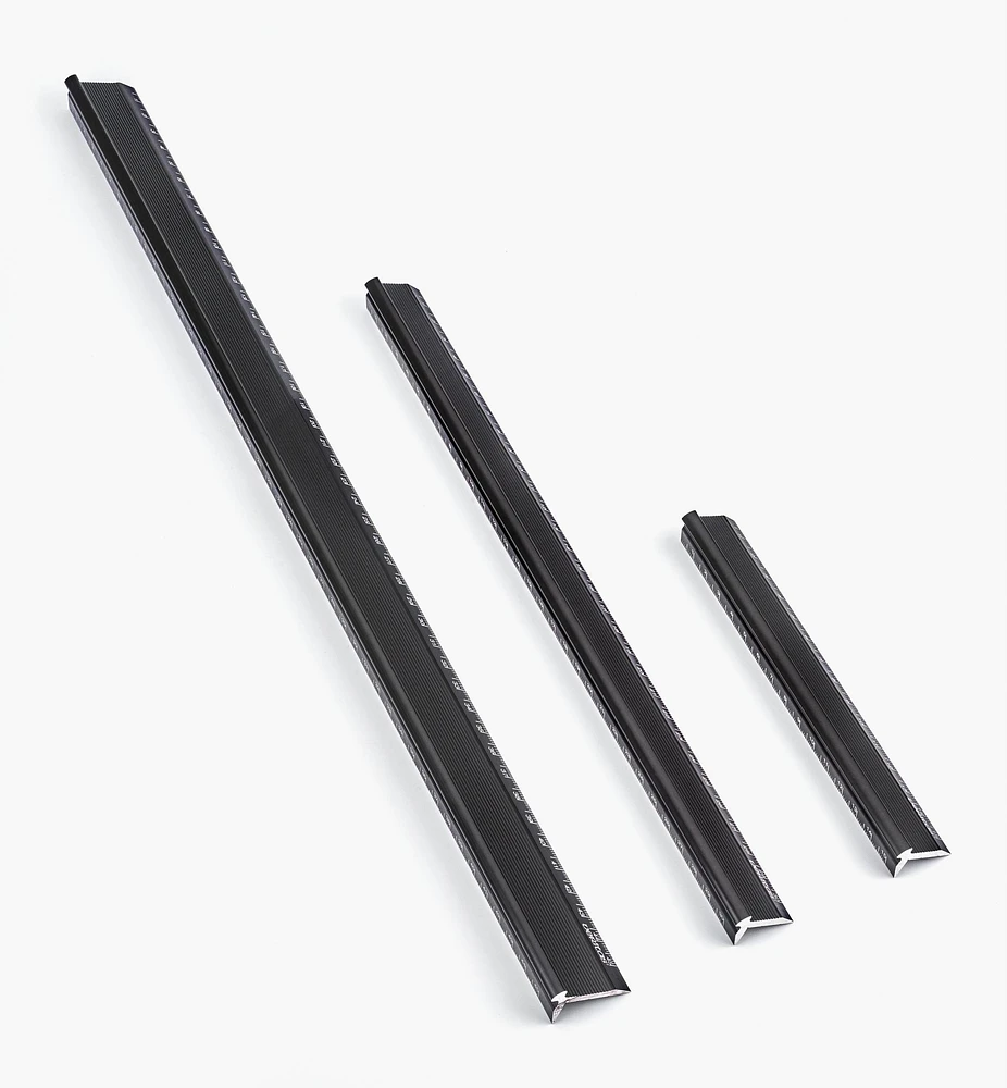 Set of 3 Veritas Metric Edge Rules