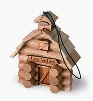 Log Cabin and Barn Ornament Kits