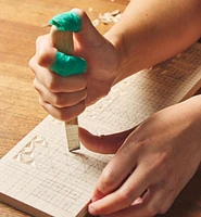 Make It Yourself Chip Carving Holiday Ornaments Kit
