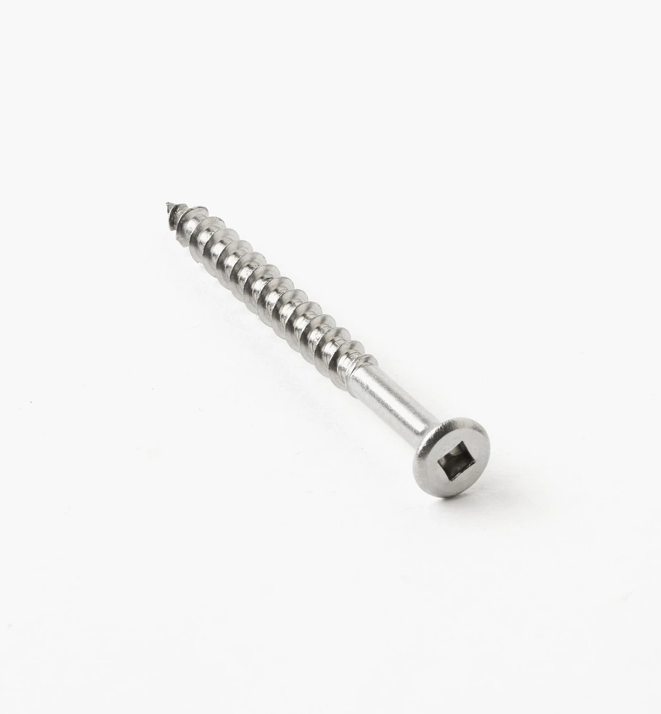 18-8 Stainless-Steel #10 Flat-Head Screws