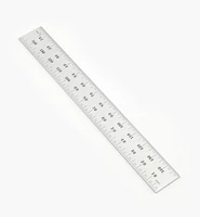 Starrett Spring-Tempered Precision Metric Rules