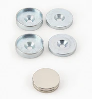 Rare-Earth Magnet, Cup & Washer Sets