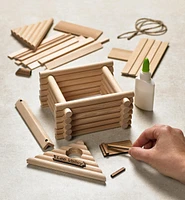 Log Cabin Birdhouse Kit