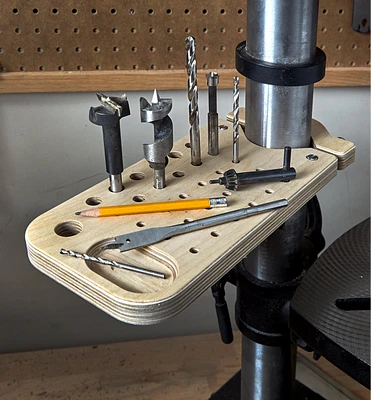 Porte-outils pour perceuse à colonne Lee Valley
