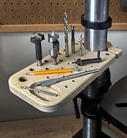 Porte-outils pour perceuse à colonne Lee Valley