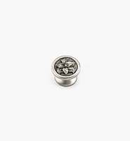 Pewter Trillium Knob