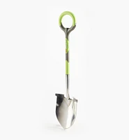 Radius Ergonomic Stainless-Steel Shovel