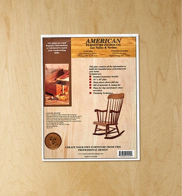 Country Rocker Plan