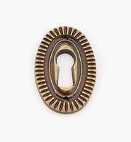 Vertical Cast Ribbon Escutcheons