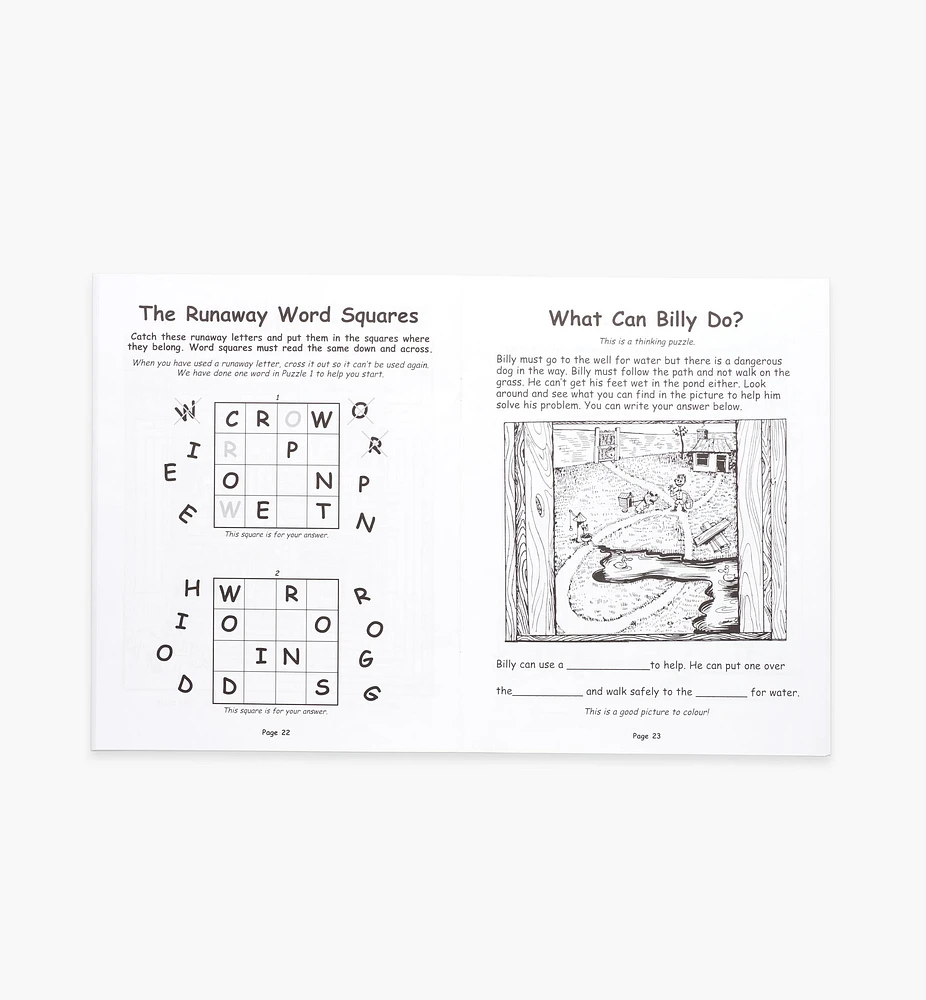 Grandmother's Puzzle Book