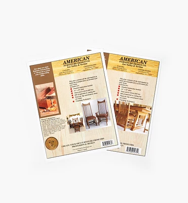 Contemporary Dining Set Plans Combo