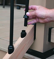 Angled-Base Stair Adapters for Titan Snap 'N Lock Baluster System