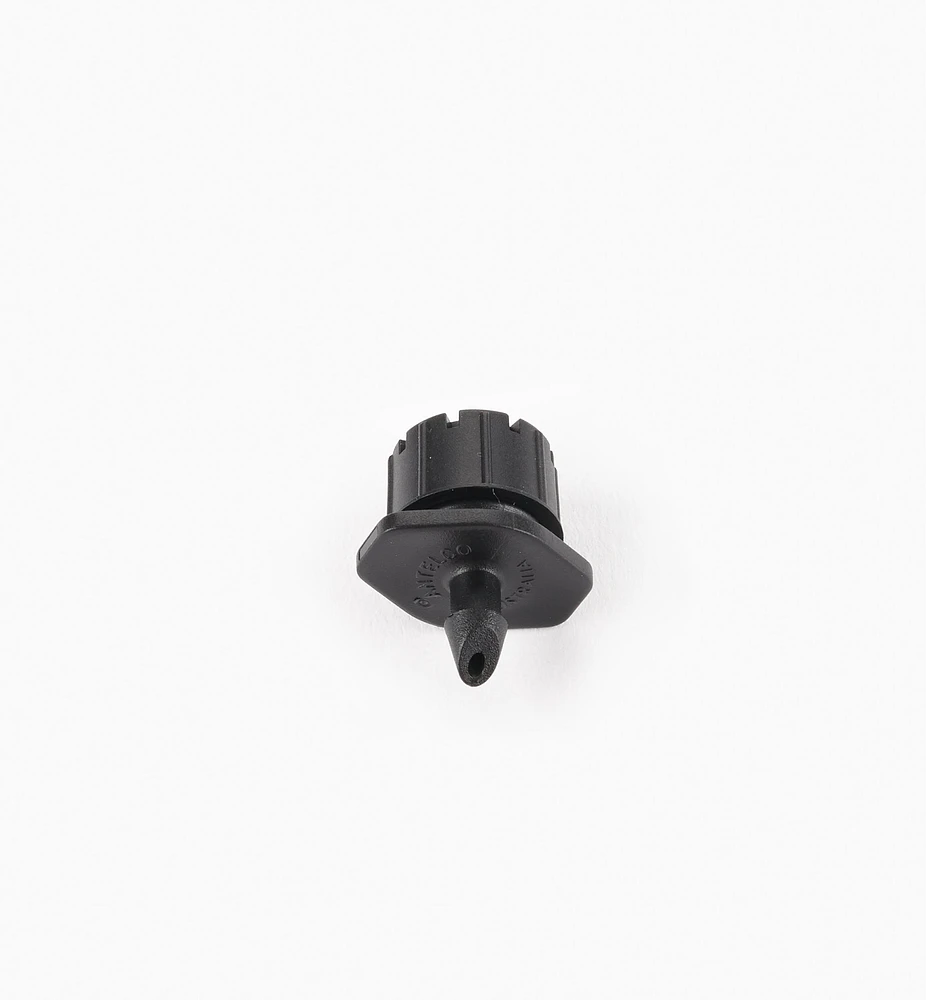 Shrubbler Barbs for Low-Flow Irrigation Systems