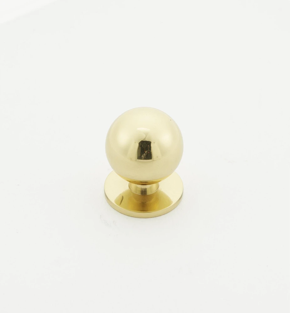 Boutons-boule en laiton