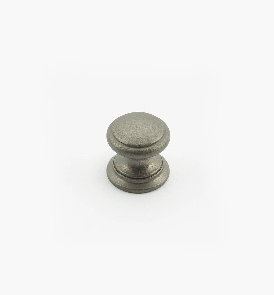 Bevelled Brass Round Knobs