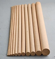 36" Red Oak Dowel Rods