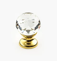 Faceted Glass Knobs