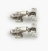 Soft-Close Stainless-Steel Euro-Style Cup 105° Inset Hinges