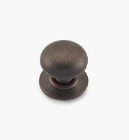 Hollow Brass Knobs with Escutcheons