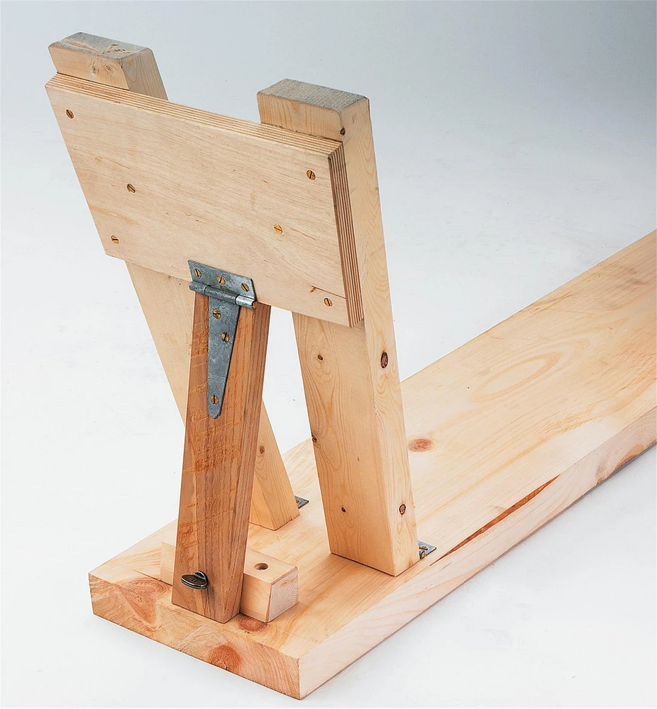 Traditional English Shaving Horse Plan
