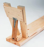 Traditional English Shaving Horse Plan
