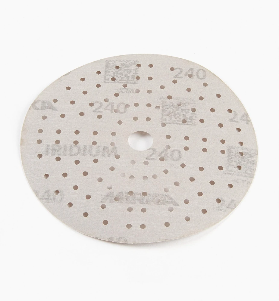 Mirka 6" 121-Hole Iridium Grip Discs