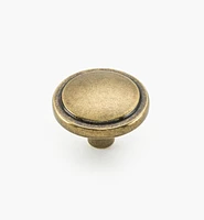 Bouton classique au fini laiton