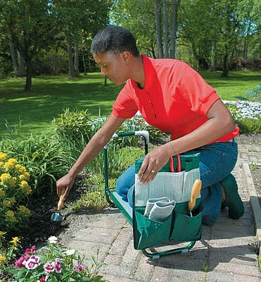 Folding Kneeler Stool & Tool Holder Set
