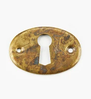Pressed Old Brass Escutcheons