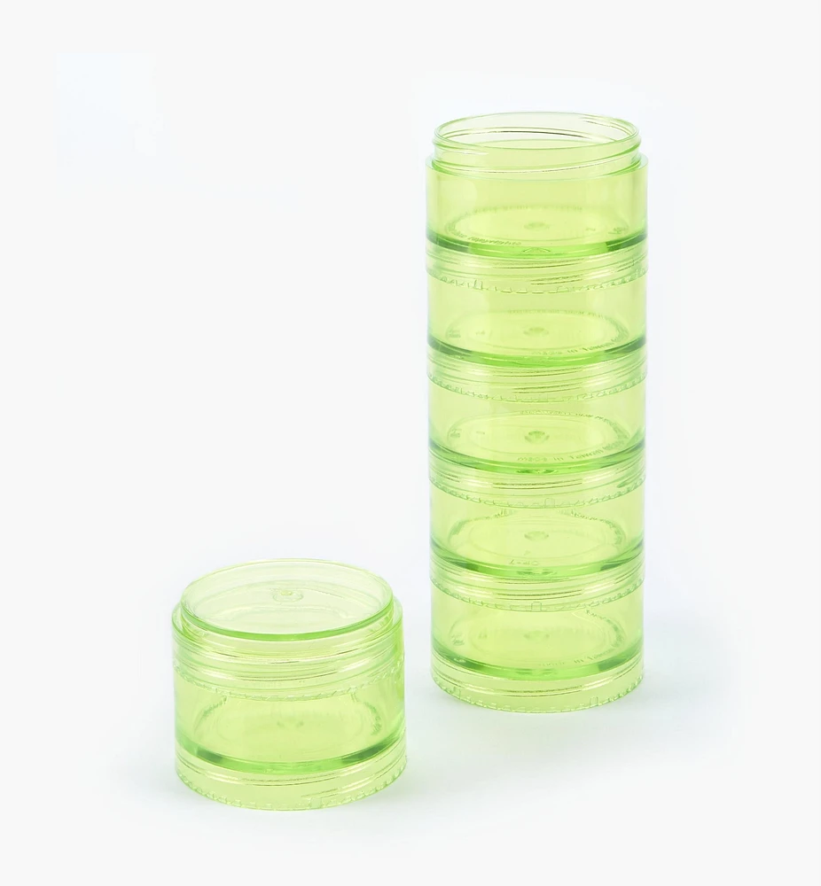 Screw-Together Stacking Jars