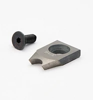 Plaquettes à angle d'attaque négatif pour bourrelet Easy Wood Tools