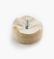 Disques de polissage 4 po pour moteur et touret