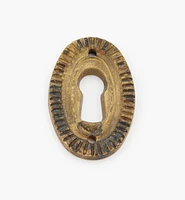 Vertical Cast Ribbon Escutcheons