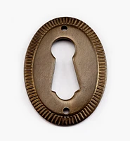 Horton Vertical Flat Rope Escutcheon