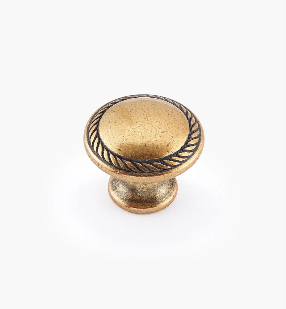 Burnished Bronze Cast Knobs