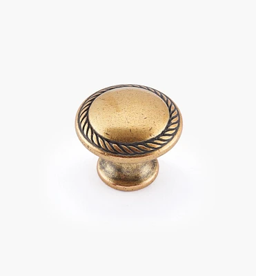 Burnished Bronze Cast Knobs