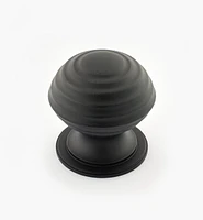 Turned Brass Ridged Knobs