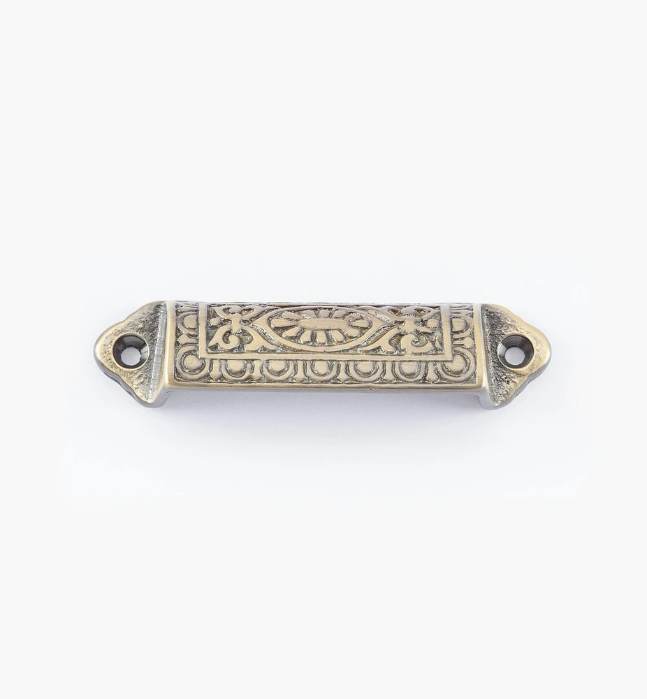 Cast Victorian 1/4 Round Pulls