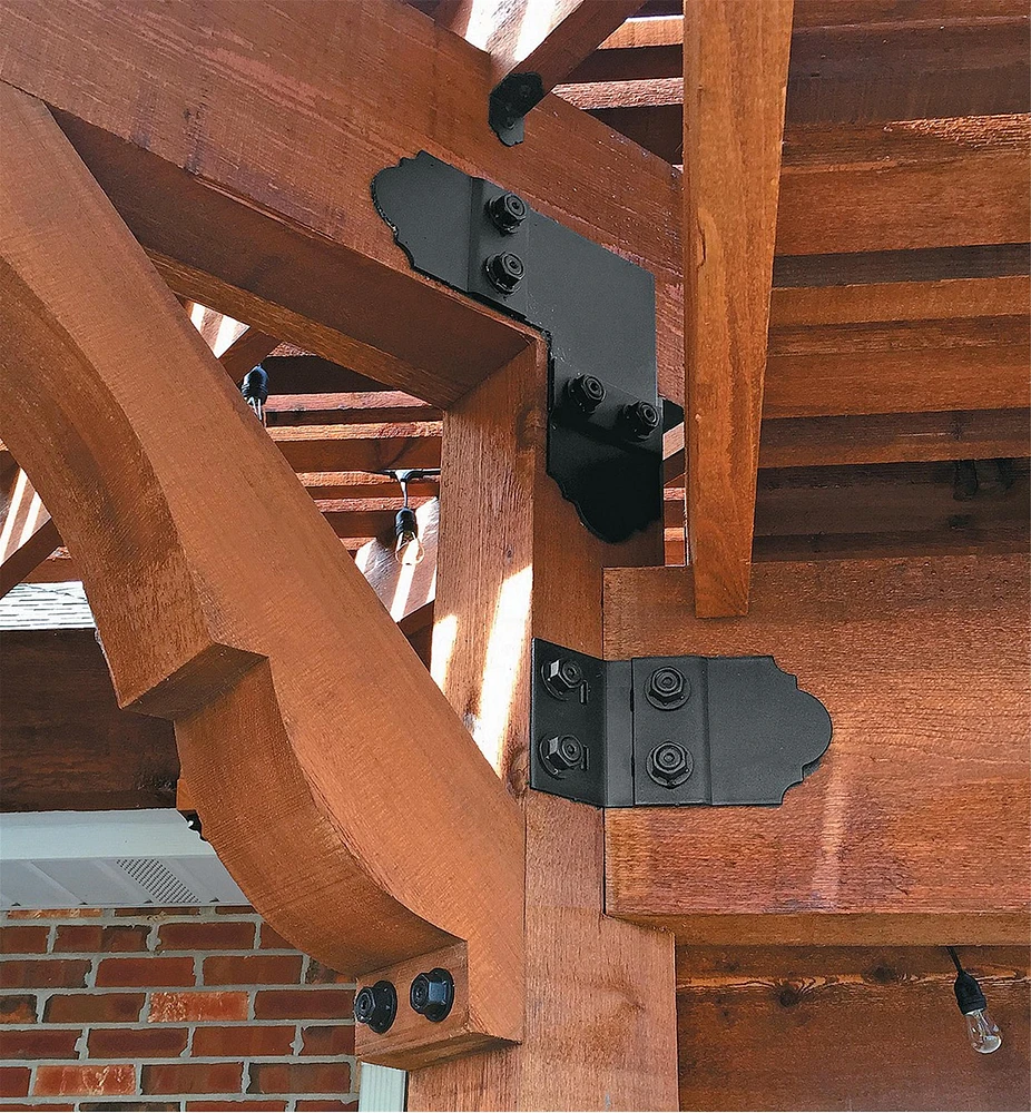 Ozco Outside 90° Flush-Mount Plates