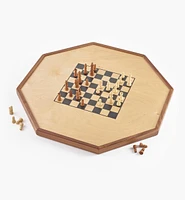 Deluxe Crokinole, Checker & Chess Board