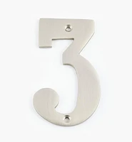 Standard Cast Brass House Numbers